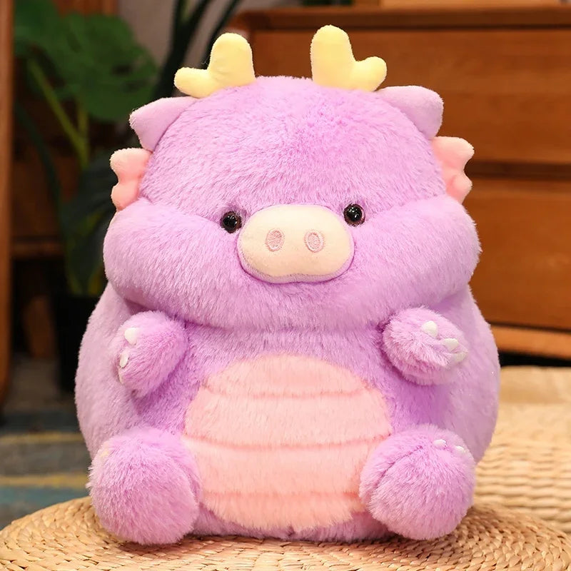 Kawaii Dragon Pig Plush Toy