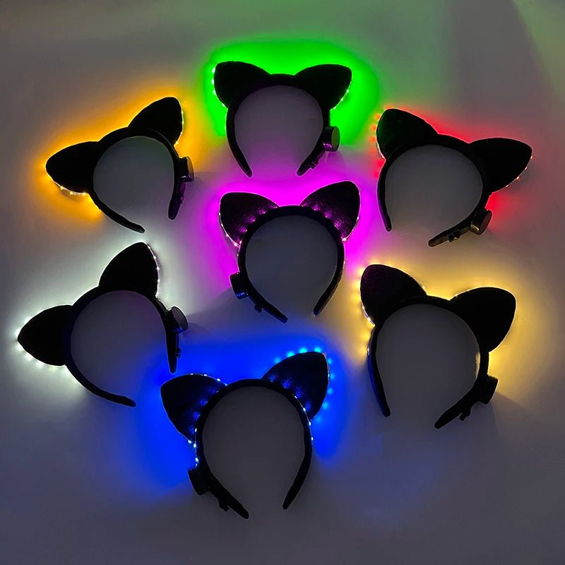 Light-Up Cat Ear Headband