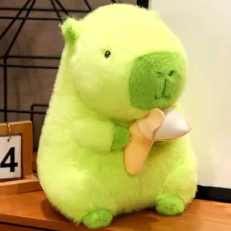Fluffy Capybara Plush Toy