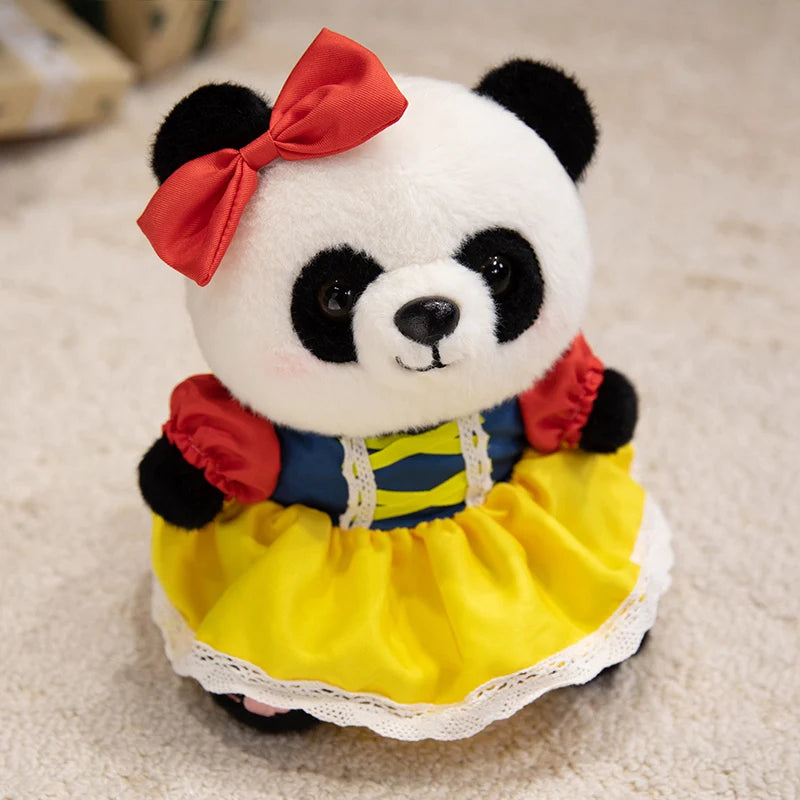 Dress Up Panda Stuffed Animal Toy