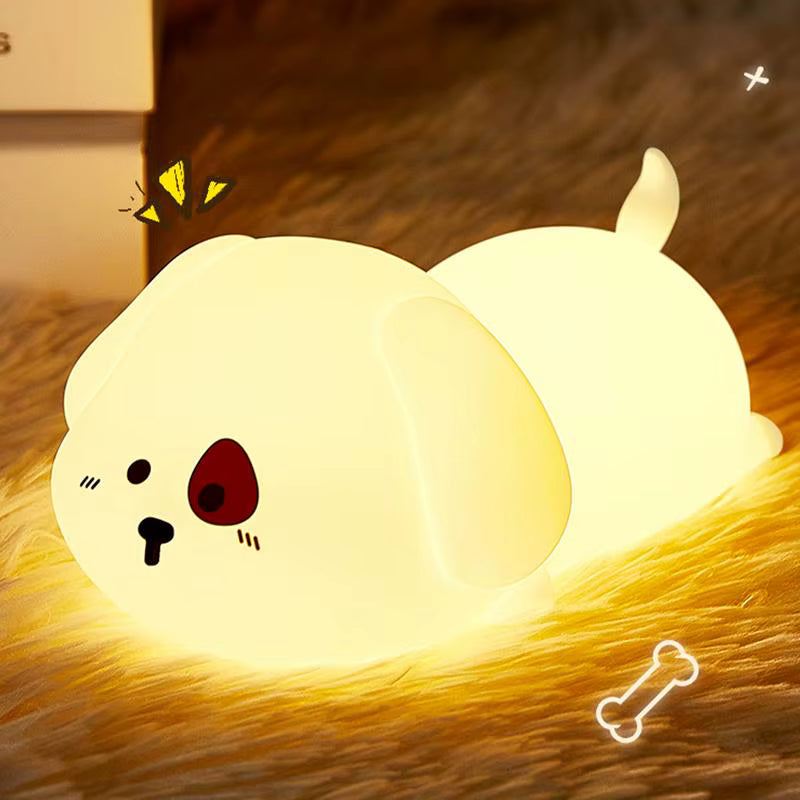 Veilleuse en Silicone Kawaii Puppy