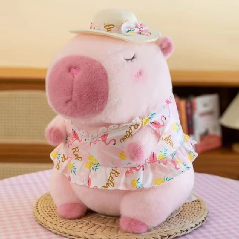 Fluffy Capybara Plush Toy