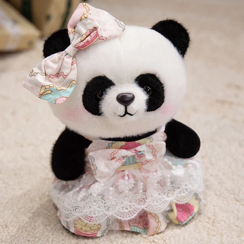 Dress Up Panda Stuffed Animal Toy