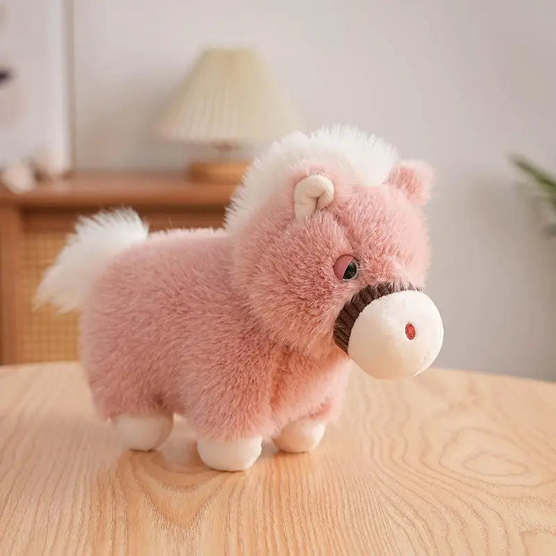 Jouet en Peluche Cheval