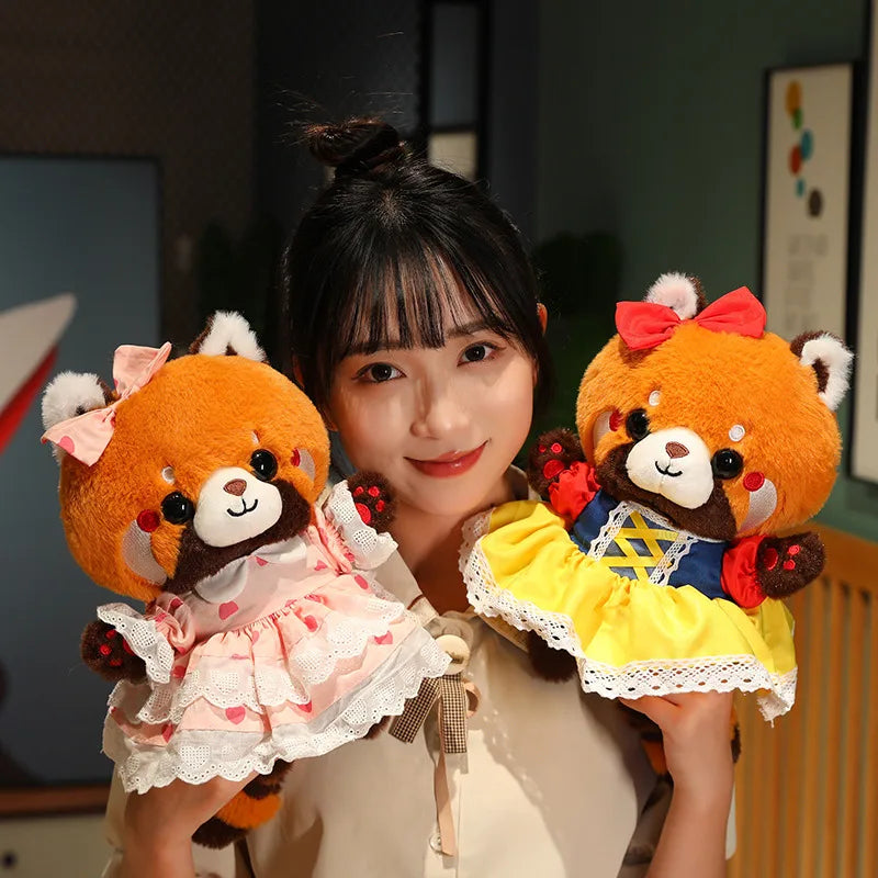Cute Cosplay Raccoon Plush