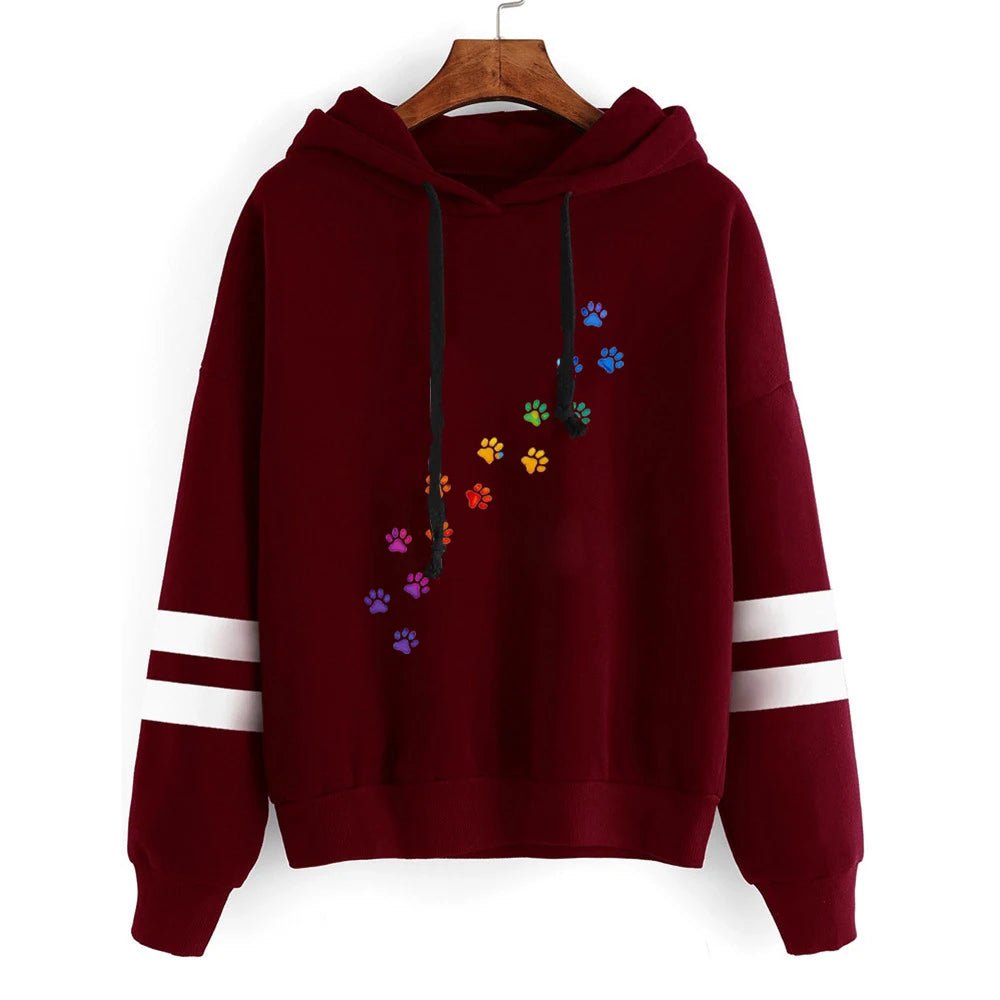 Sweat Kawaii pattes de chat