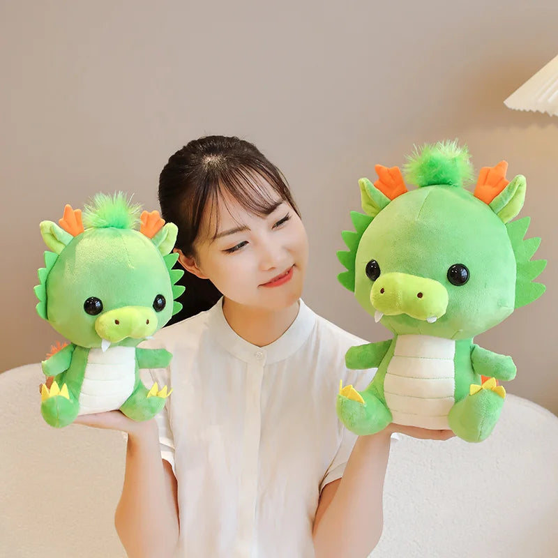 Kawaii Green Dragon Plush Toy