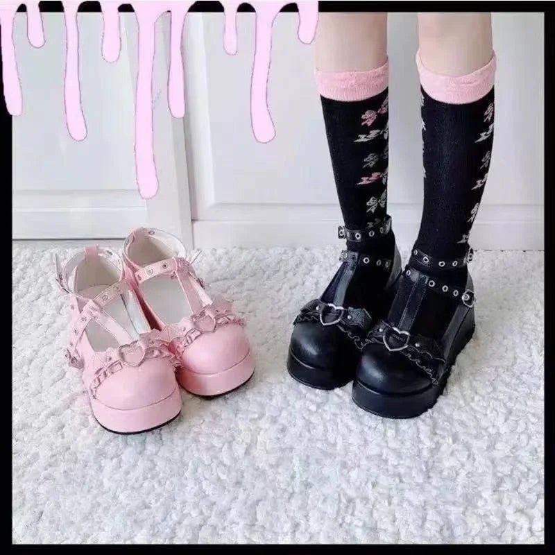 Chaussures à Plateformes Kawaii