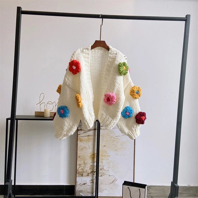Manches Bouffantes kawaii Cardigan