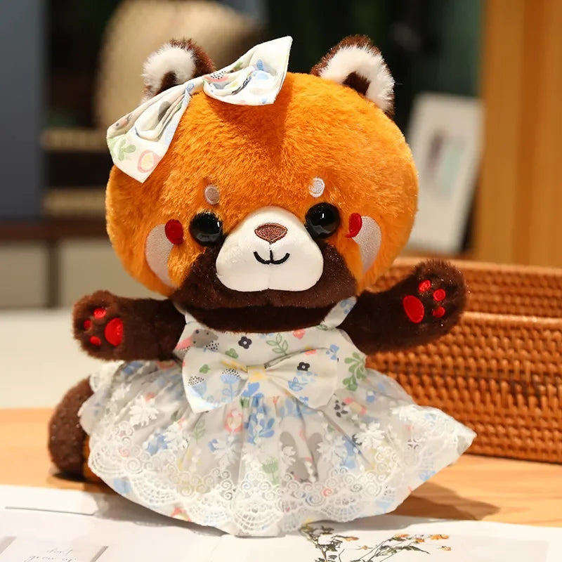 Cute Cosplay Raccoon Plush