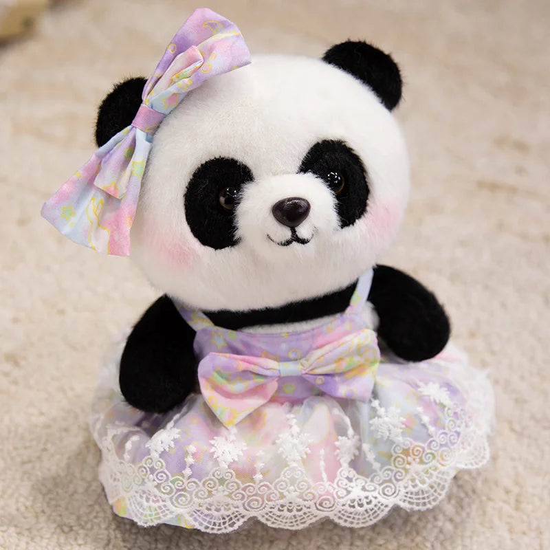 Dress Up Panda Stuffed Animal Toy