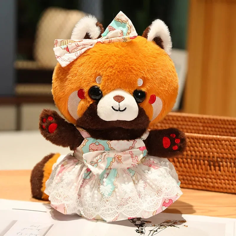 Cute Cosplay Raccoon Plush