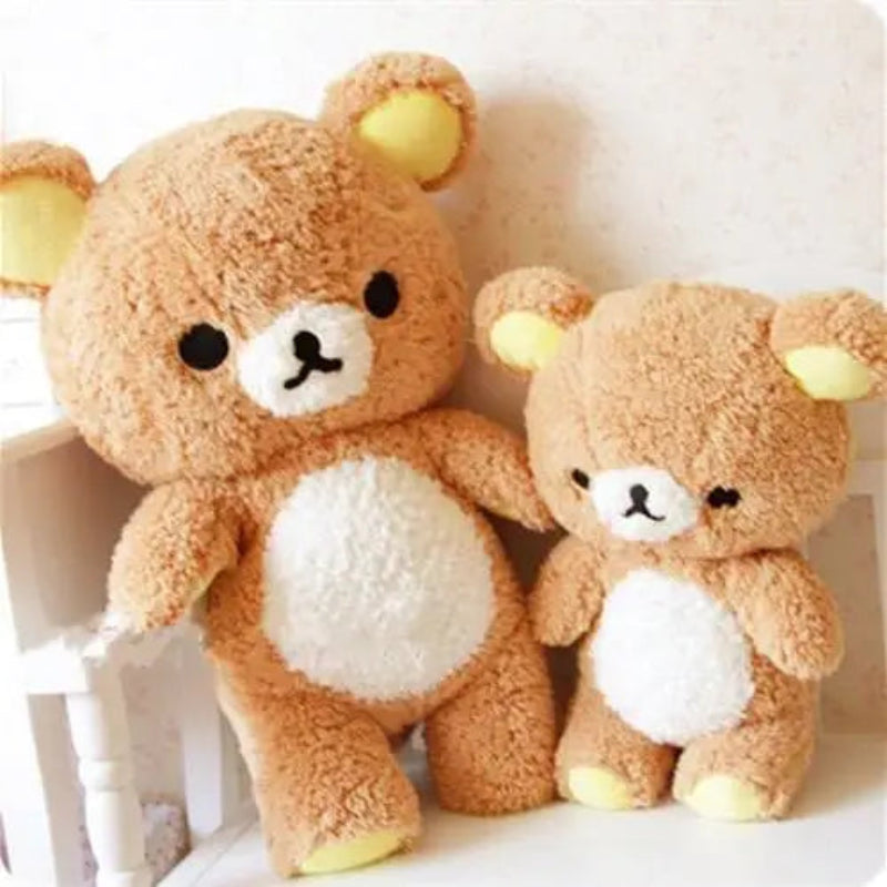 Fuzzy Rilakkuma Brown Bear Plush