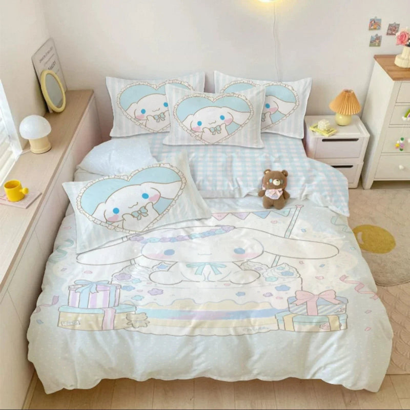 Kawaii Cinnamoroll Bedding Set