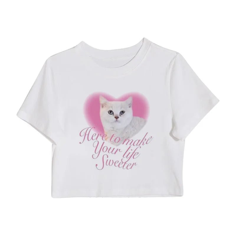 Kawaii Y2K Crop Top