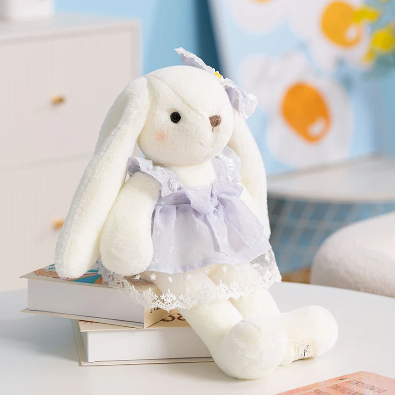 Cute Long Ears Princess Rabbit Plush Toy