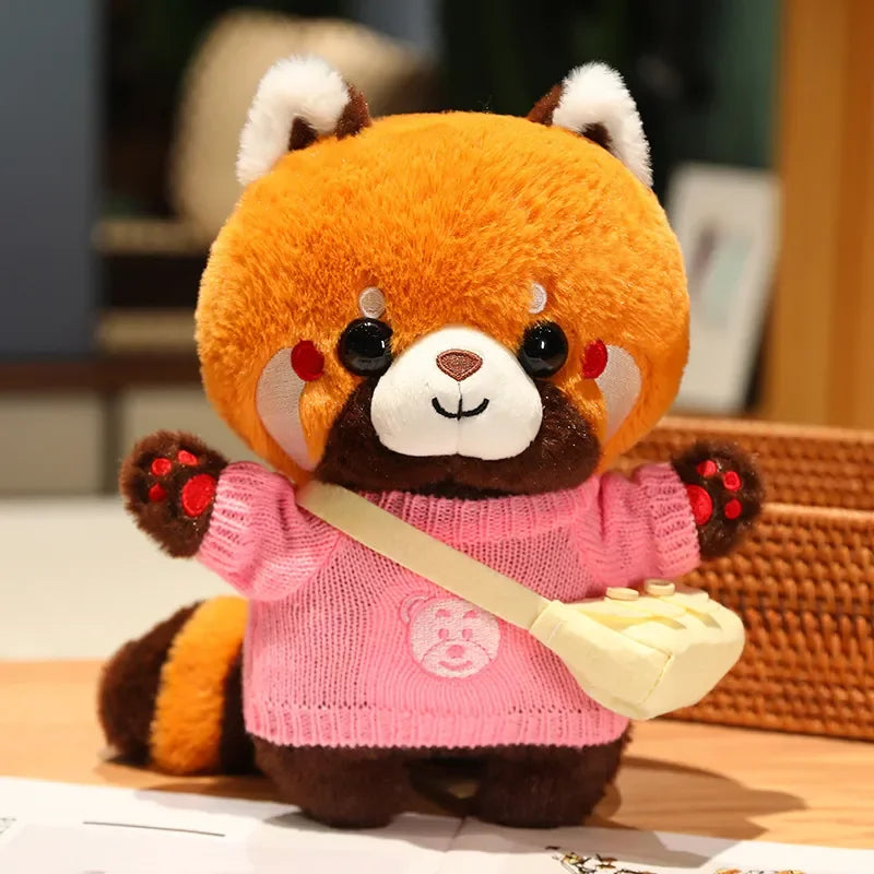 Cute Cosplay Raccoon Plush