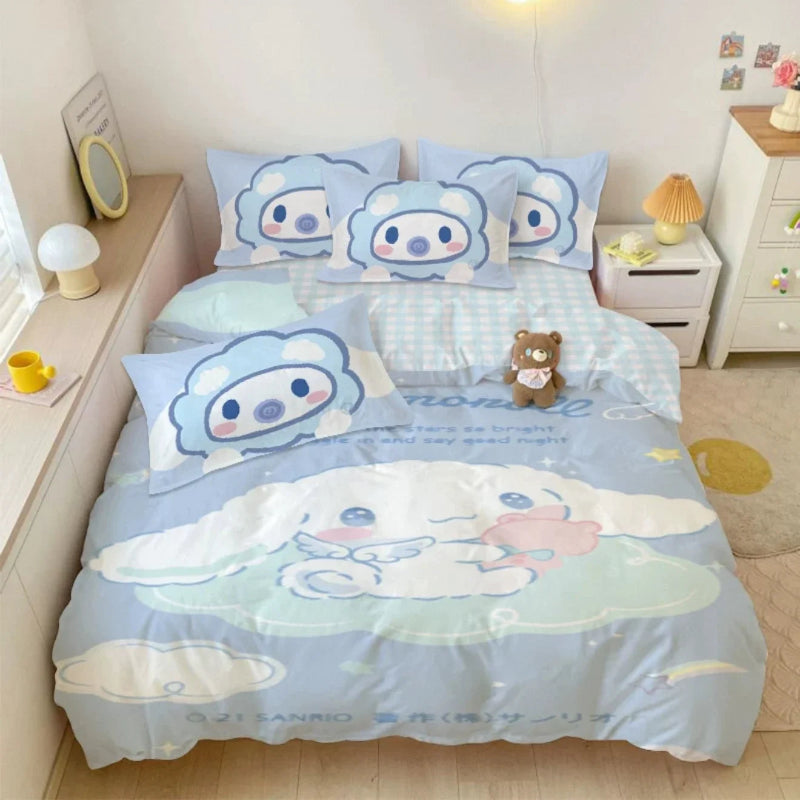 Kawaii Cinnamoroll Bedding Set