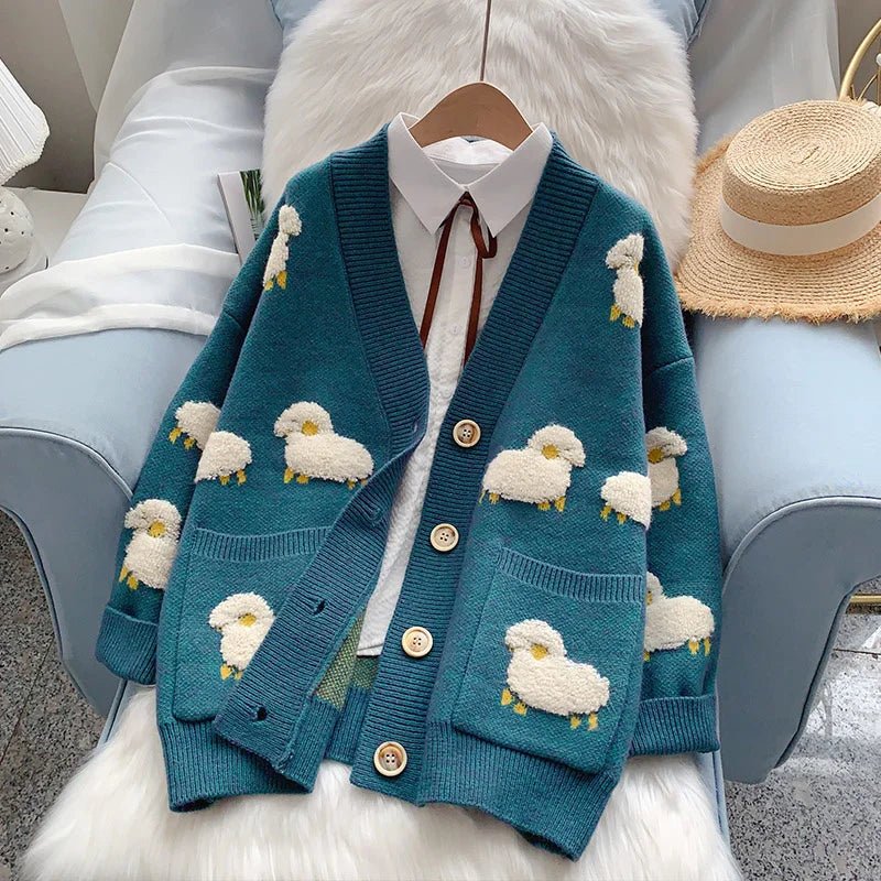 Mouton Cardigan Kawaii