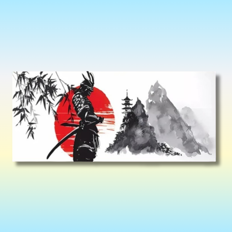 Japanese Samurai Gaming Mouse Pad