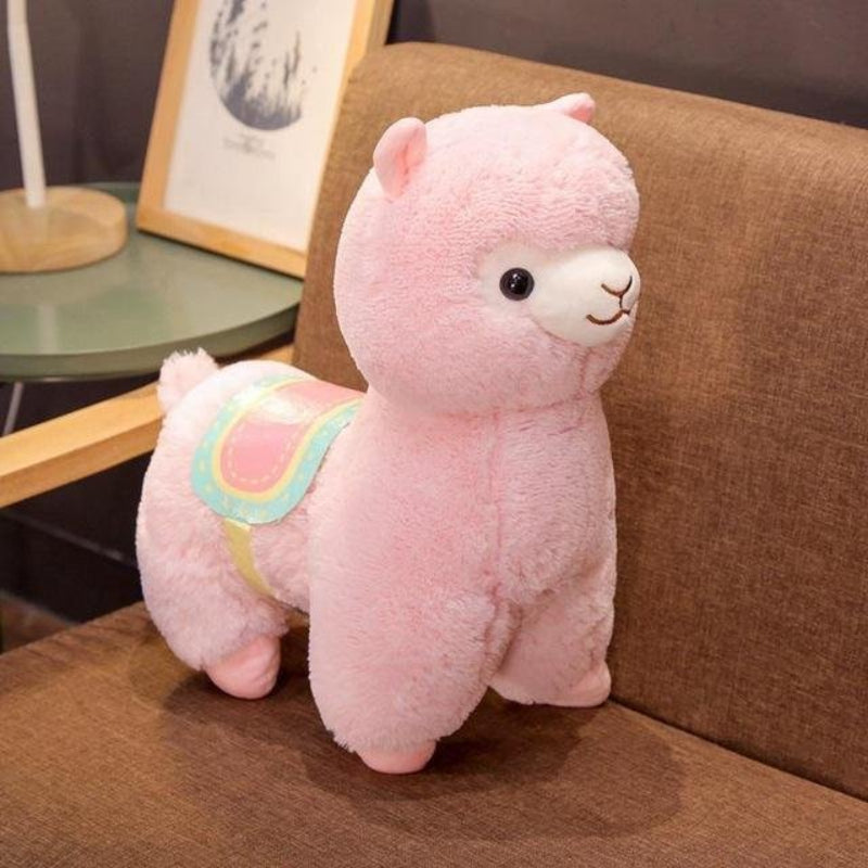 Kawaii Fluffy Llama Plush