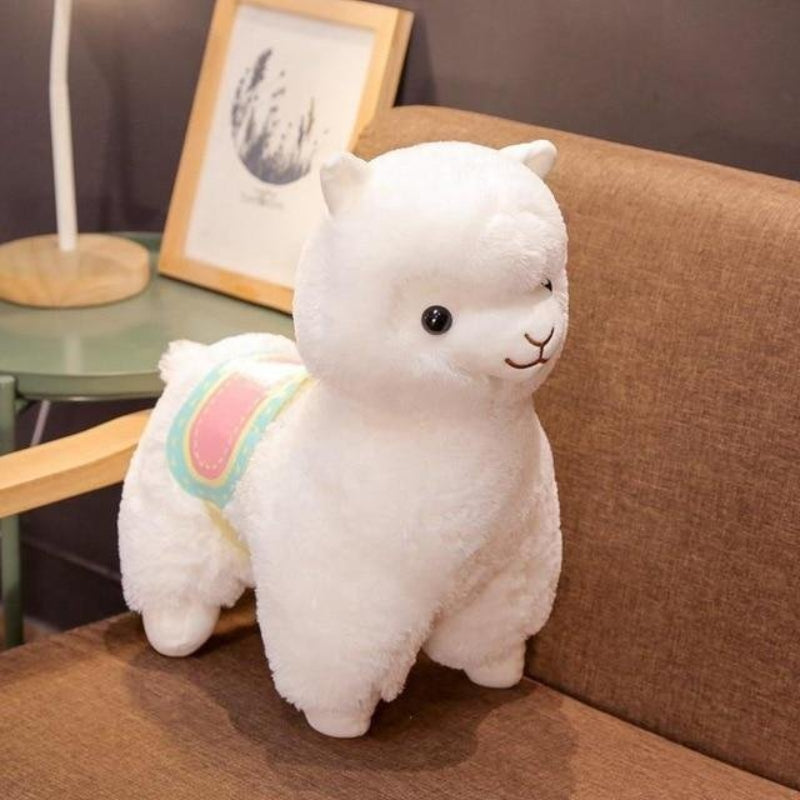 Kawaii Fluffy Llama Plush