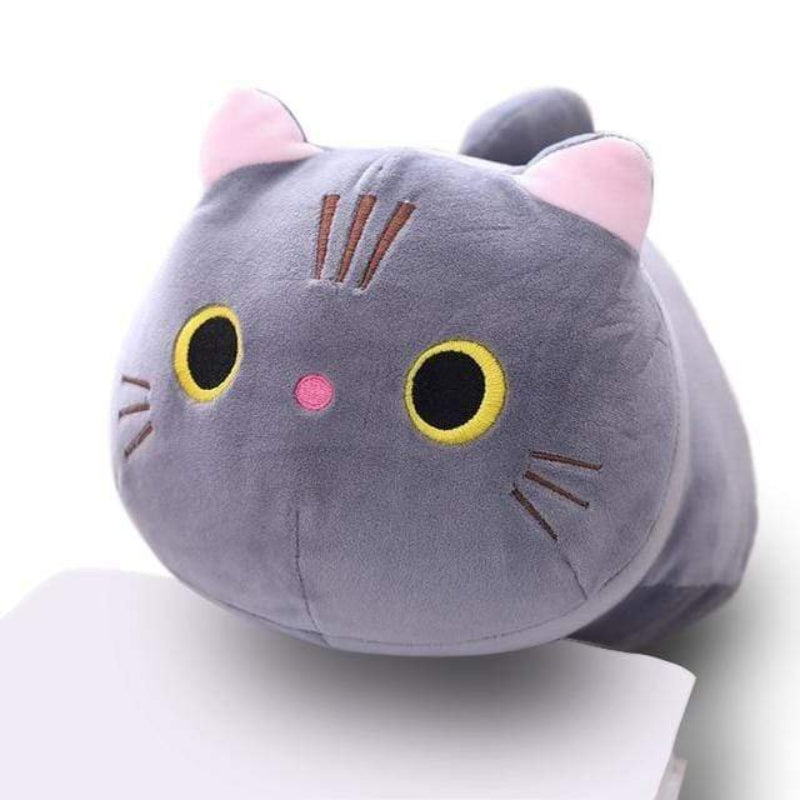Gray Cat Stuffed Plush