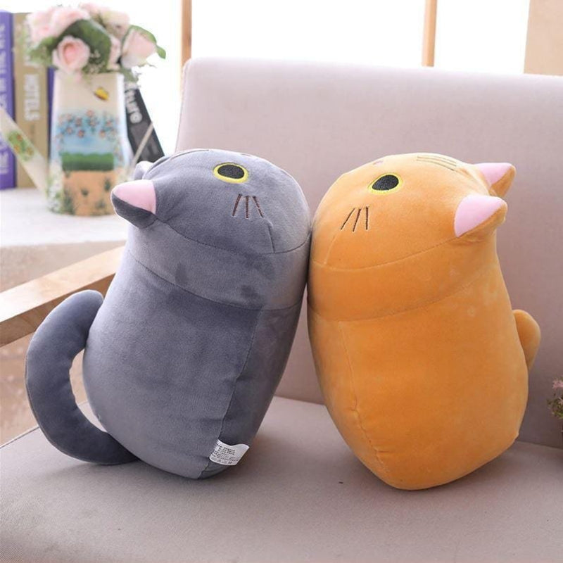 Gray Cat Stuffed Plush