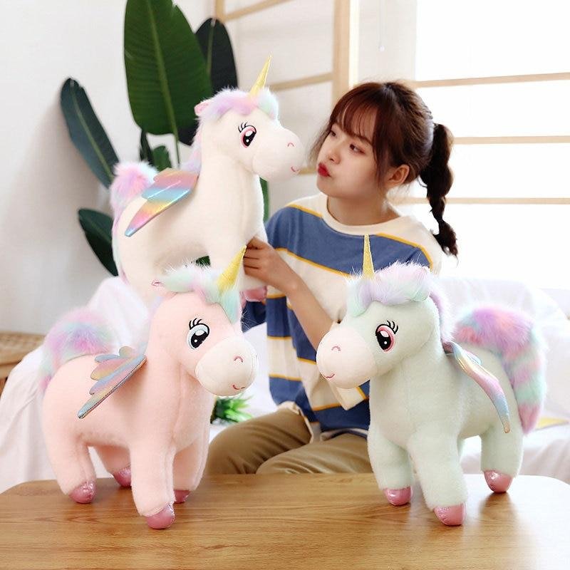Pastel Unicorn Plush Toy