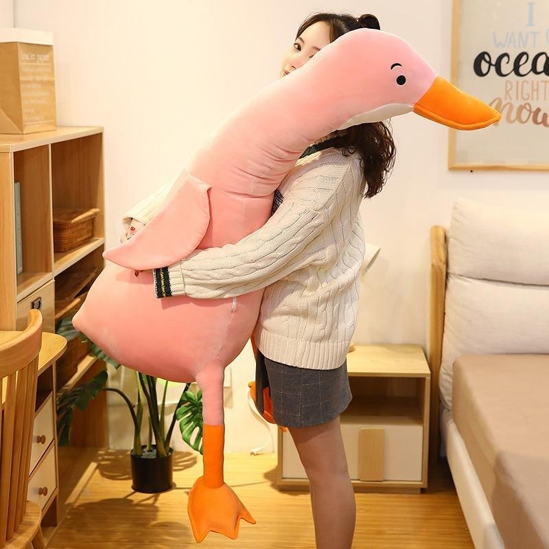 White Goose Kawaii Plush