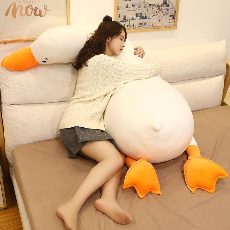 White Goose Kawaii Plush