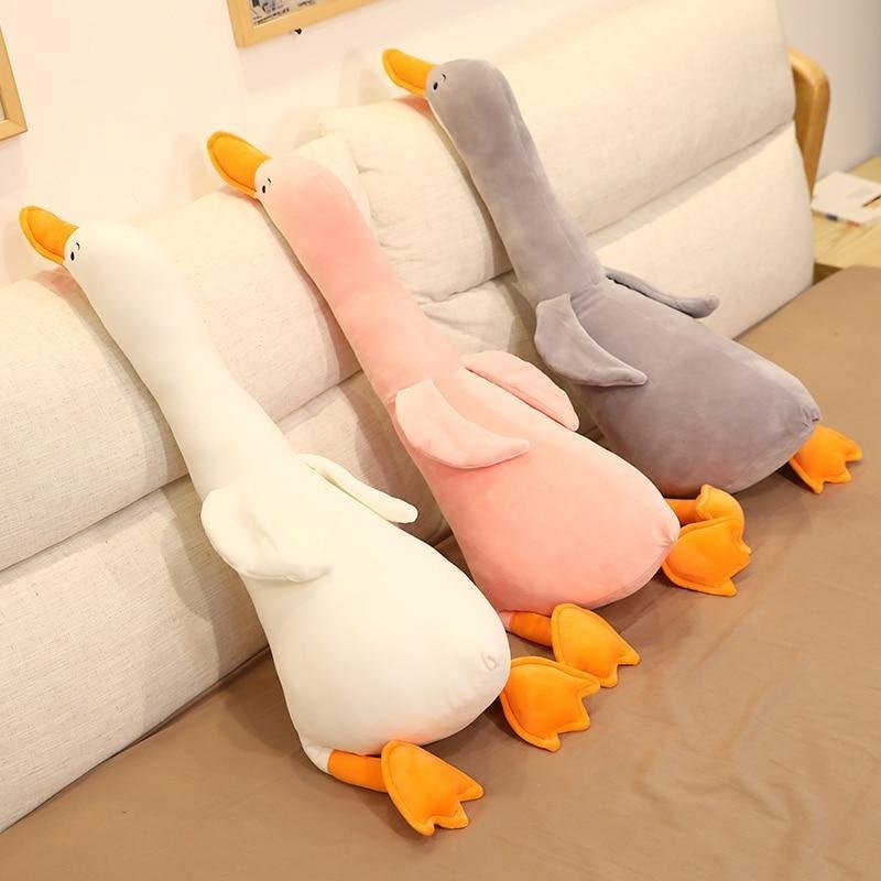 White Goose Kawaii Plush