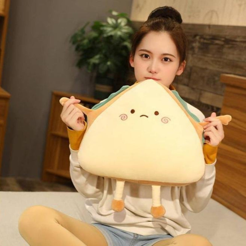 Peluche Kawaii Sandwich Triangle