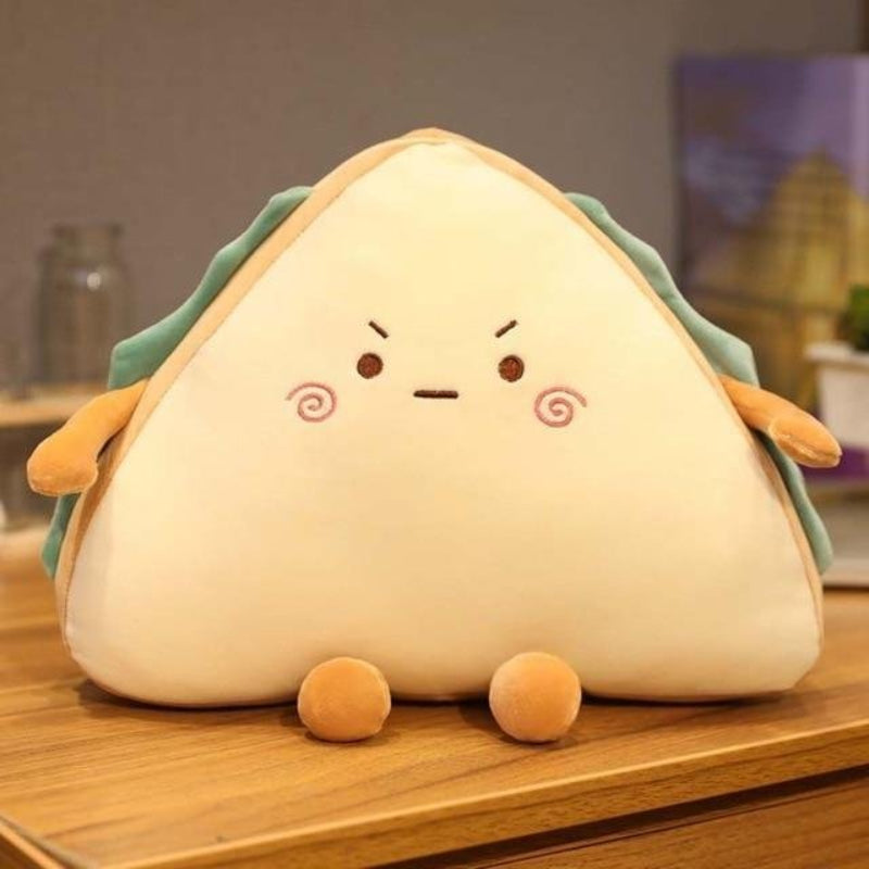Peluche Kawaii Sandwich Triangle