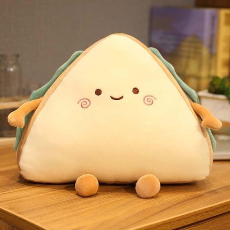 Peluche Kawaii Sandwich Triangle