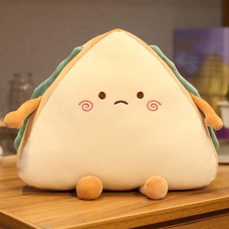Peluche Kawaii Sandwich Triangle