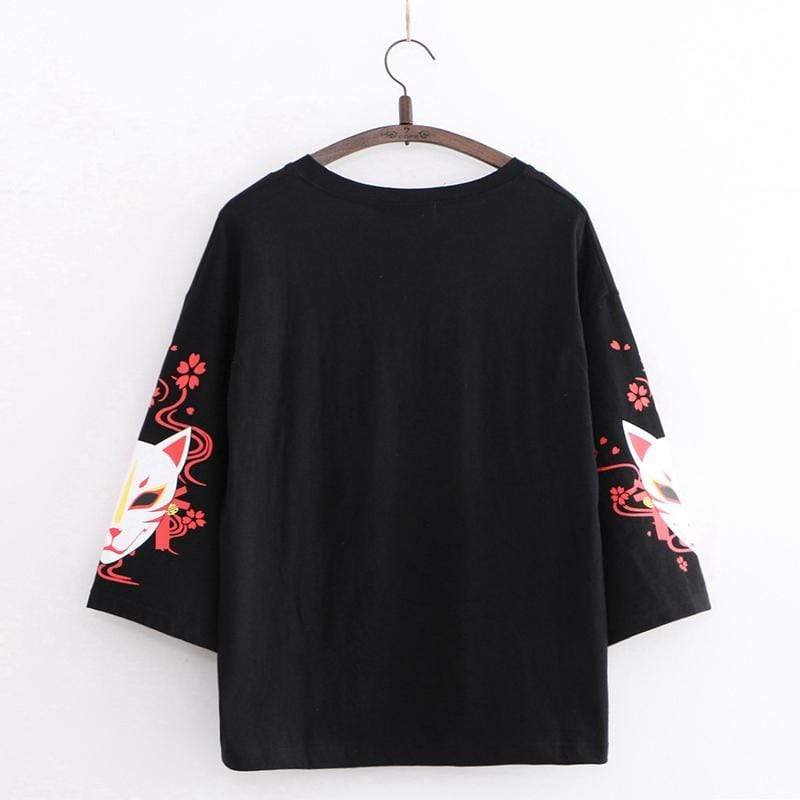 Black Japanese Tee