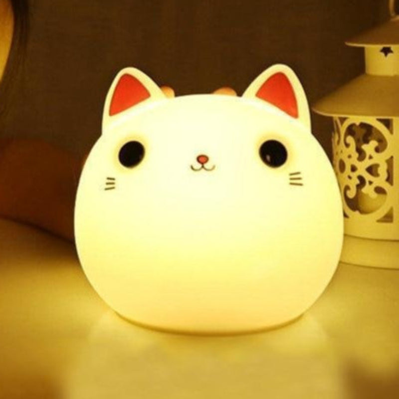 Chubby Cat Kawaii Lamp