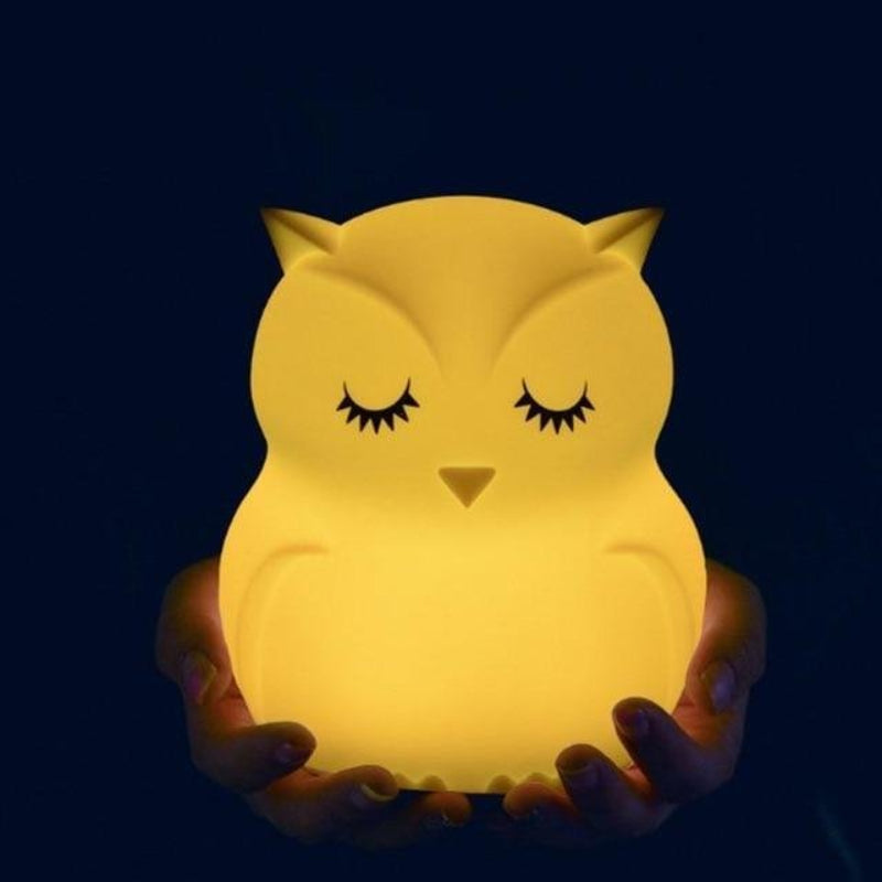 Cute Owl Night Light for Kids