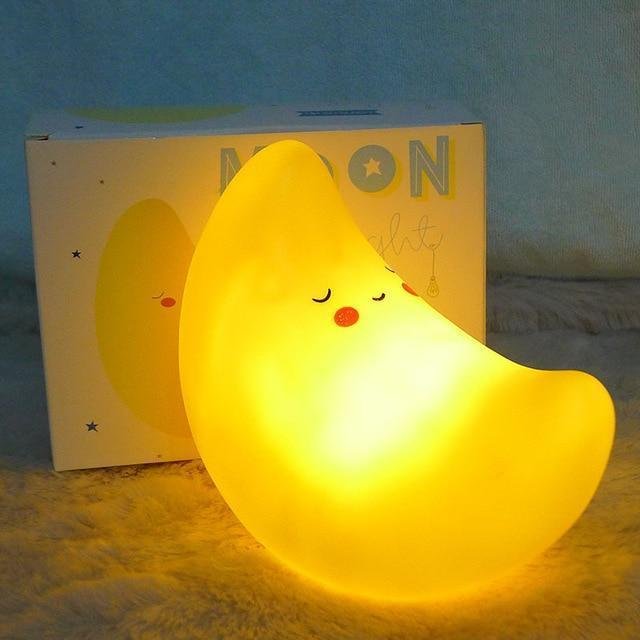 Kawaii Moon Night Light