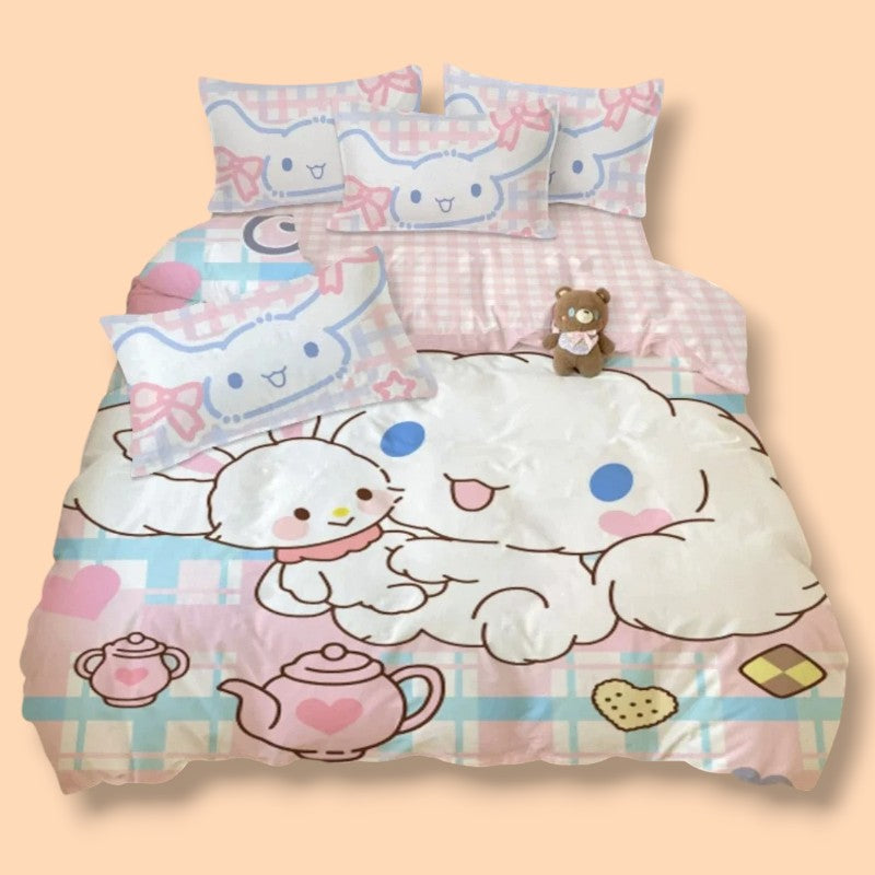 Kawaii Cinnamoroll Bedding Set