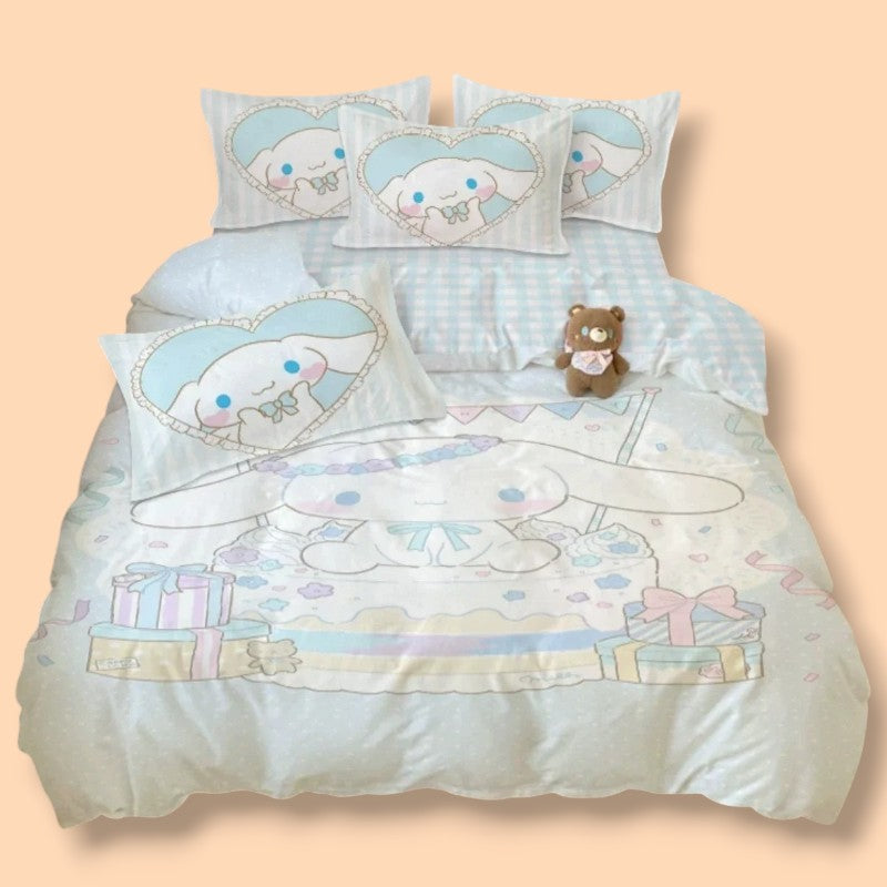 Kawaii Cinnamoroll Bedding Set