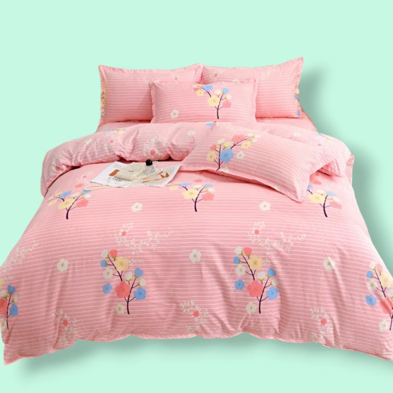 Kawaii Pink Bedding Set fo Girls