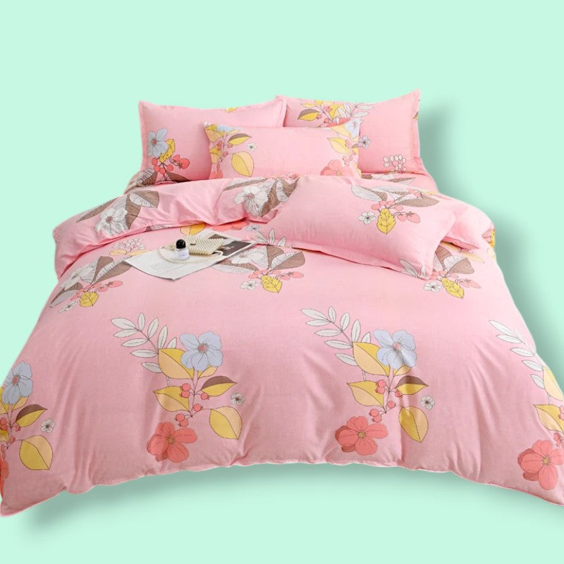 Kawaii Pink Bedding Set fo Girls