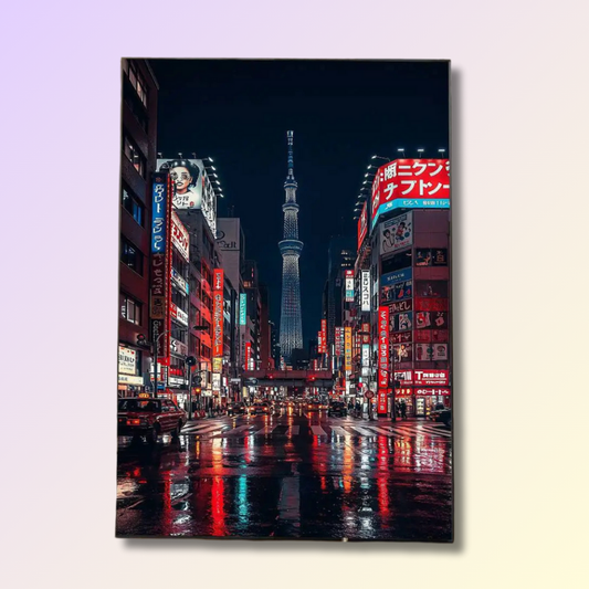 Japanese City Poster