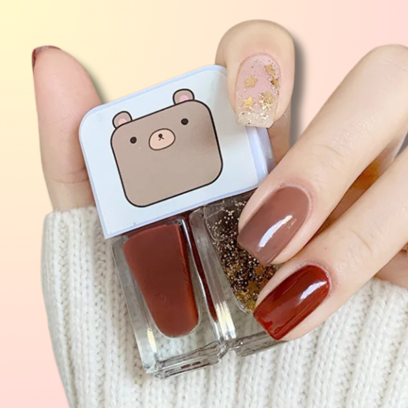 Vernis à Ongles à Base d'Eau Kawaii