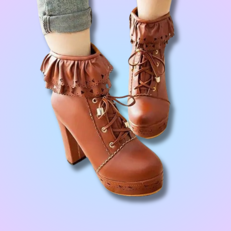 Bottes à Talons Kawaii