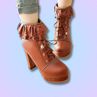 Bottes à Talons Kawaii