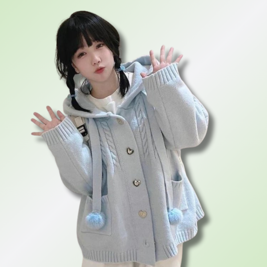 Kawaii Tricot Cardigan