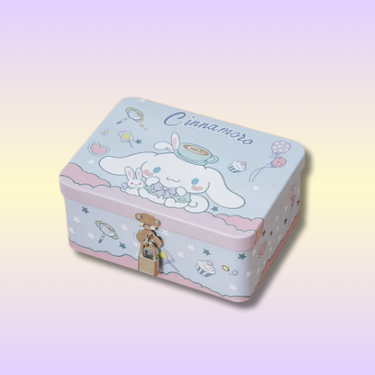Sanrio Kawaii Lockable Storage Box